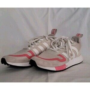 Adidas Womens Size 8 Multix Running Shoe Dust Pink/White Casual Sneakers